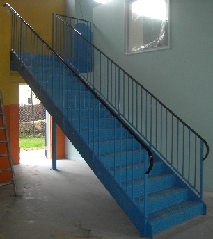 Blue Staircase 2